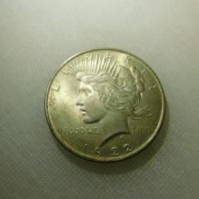 1922 Peace Silver Dollar C