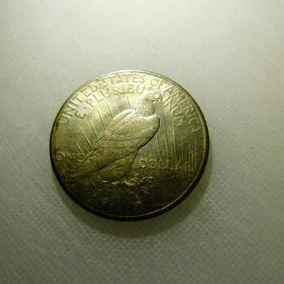 1922-S Peace Silver Dollar B