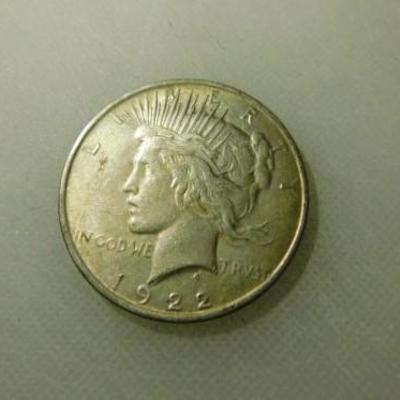 1922 Peace Silver Dollar E