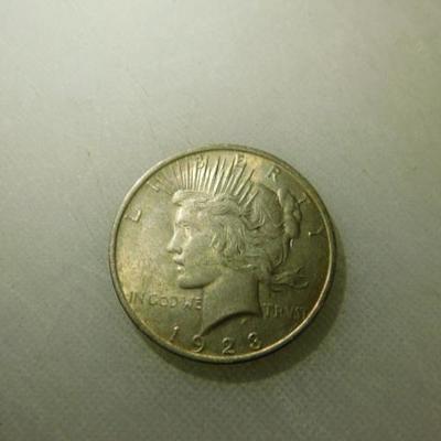 1923 Peace Silver Dollar D