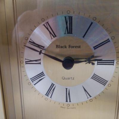 Black Forest Brass Clock