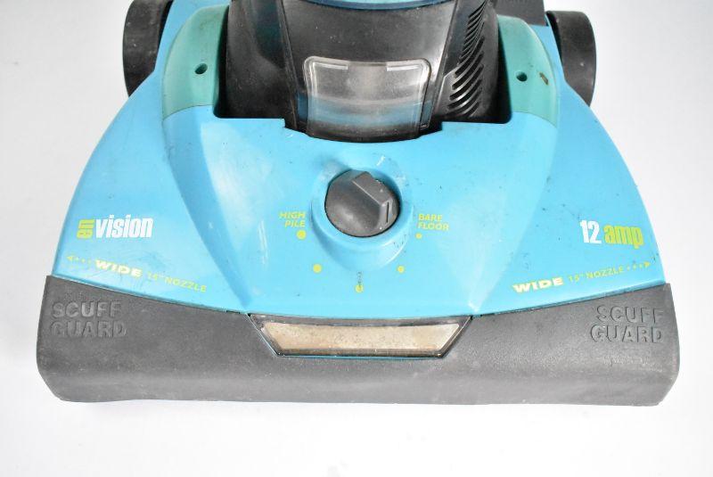 Dirt Devil EnVision Wide Glide Vacuum, Blue & Black Works