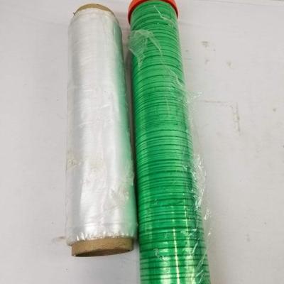2 Large Rolls of Plastic Wrap