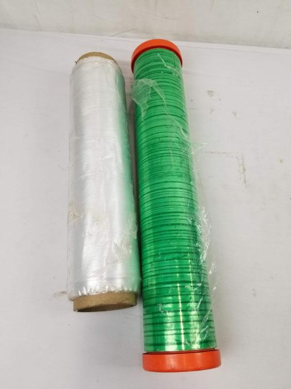 2 Large Rolls of Plastic Wrap