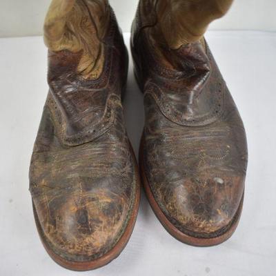 Ariat Boots Size 10, Brown & Tan