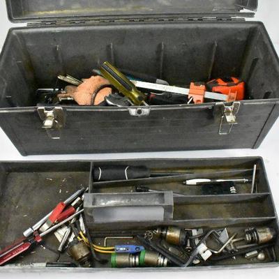 Gray Tool Box - Tool Contents Included
