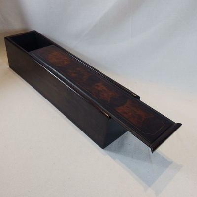 Asian Inlaid Wood Box
