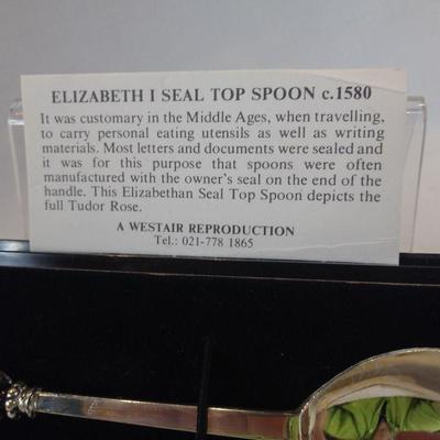 Travel Spoon and Seal of Elizabeth I