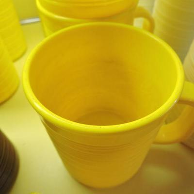 Collection of Vintage Earthentic Ware Tumblers and Mugs