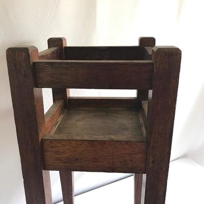 Lot 30- Arts & Crafts Wooden Plant Stand