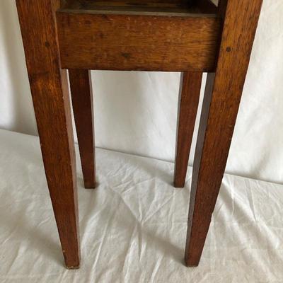 Lot 30- Arts & Crafts Wooden Plant Stand