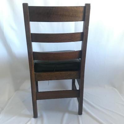 Lot 40 - Two Gustav Stickley Dining Chairs