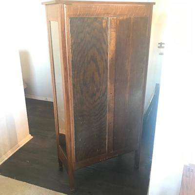Lot 60- Arts & Crafts Style Cabinet