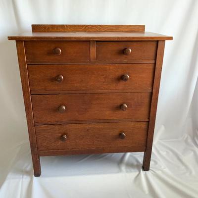 Lot 81- Early 1900s Stickley Craftsman Dresser