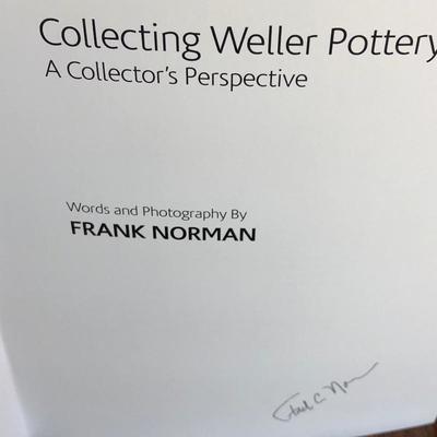 Lot 86- Signed Weller Pottery Books