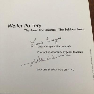 Lot 86- Signed Weller Pottery Books