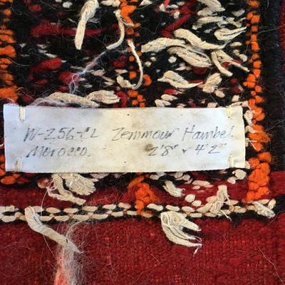  Lot 97 - Zemmour Hanbel Moroccan Rug