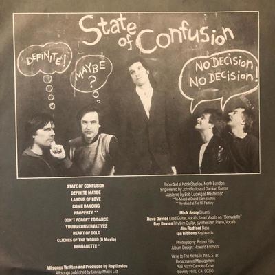 #27 The Kinks - State of Confusion AL 8-8018
