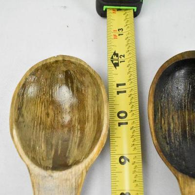 Vintage Kitchen Items for Decor: 3 Wooden & 3 Metal