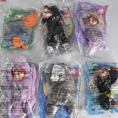 18 Piece McDonald's Ty Beanie Baby Toys - 10 are in Sealed Packages