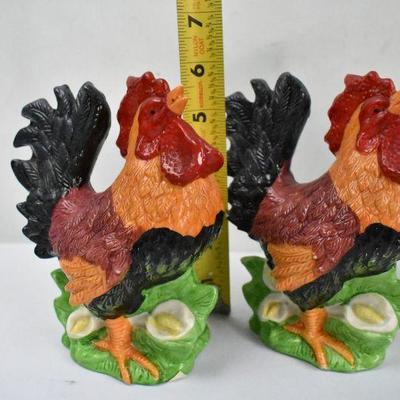 7 Piece Chicken/Rooster Decor