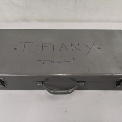 Gray Toolbox with Misc. Tools Included