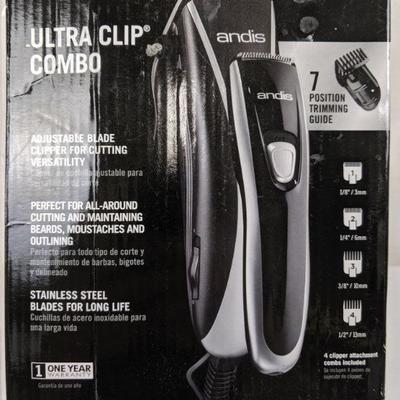 Andis Ultra Clip Combo - New in Box, Box Damaged