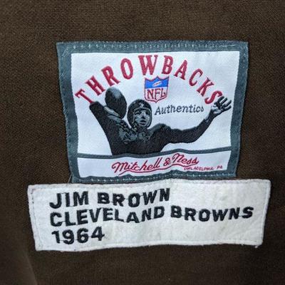 Jim Brown Throwback 1964 Jersey, Cleveland Browns, Size 54
