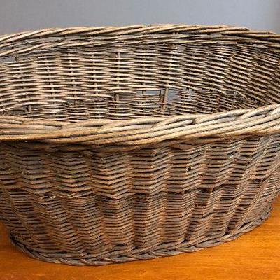 Lot #15 Antique Laundry Basket