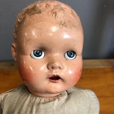 Lot #21 Antique Baby Composite Doll 