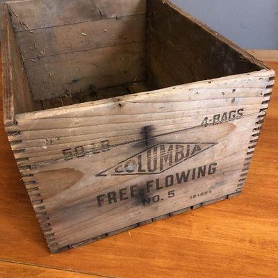 Lot #47 Columbia Explosives Dynamite Crate 