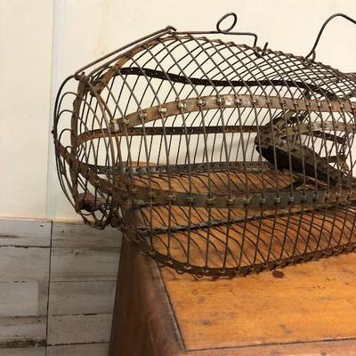 Lot #68 Antique Wire RAT Trap 