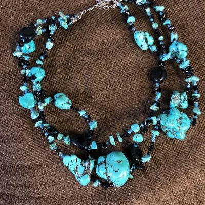 Lot #79 Turquoise Necklace 