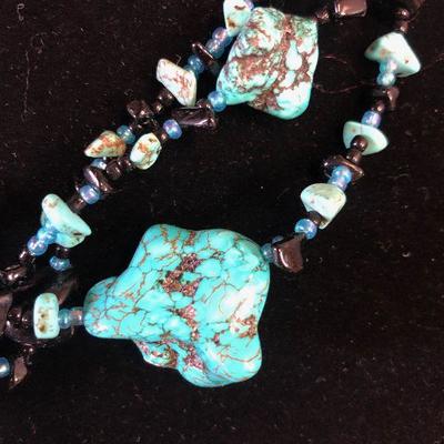 Lot #79 Turquoise Necklace 