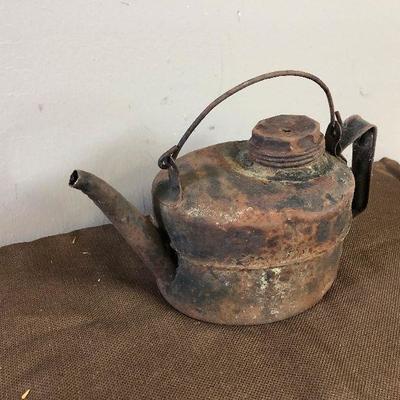 Lot #117 Antique oil or kerosene can