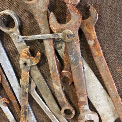 Lot #124 Lot of Box end Wrenches 