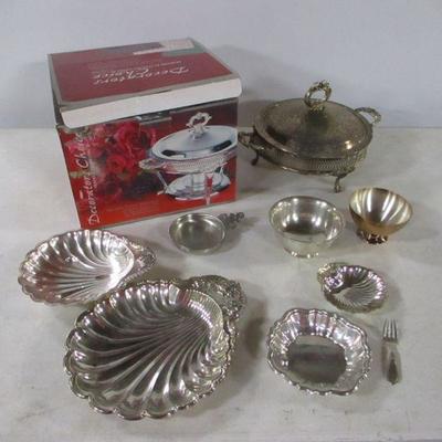 Lot 194 - Silver Plated Home Decor Items