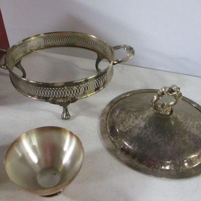 Lot 194 - Silver Plated Home Decor Items