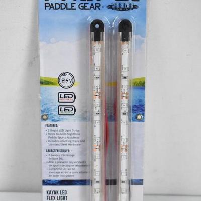 Propel Paddle Gear Kayak LED Flex Light Navigation Kit - New