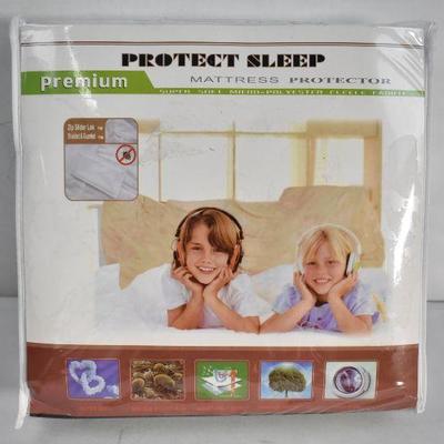 Protect Sleep Premium Mattress Protector Queen Size - New