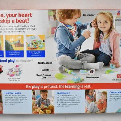 Fisher-Price Medical Kit Toy Set for Ages 3-6 - New