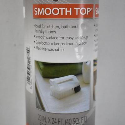 Easy Liner Smooth Top Liner for Shelves, Drawers, etc - New