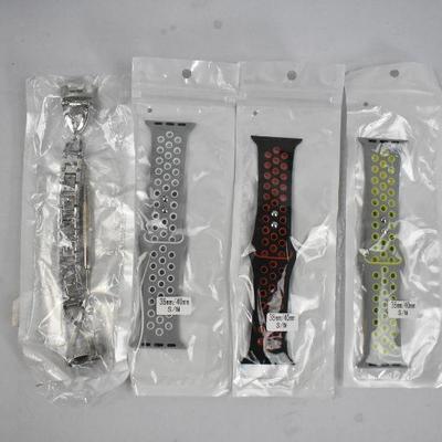 Set of 4 Watch Bands - New