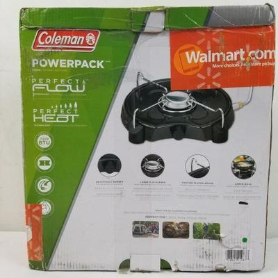 Coleman Powerpack Stove - Damaged/Open Box, New