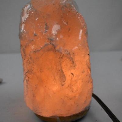 Himalayan Natural Glow Pink Salt Lamp, Large - New