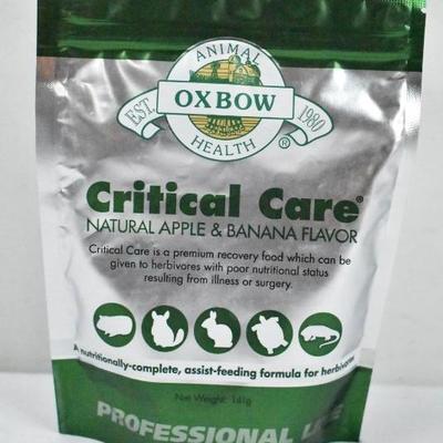 Oxbow Critical Care Small Animal Food, Apple Banana, 4.9 oz - New