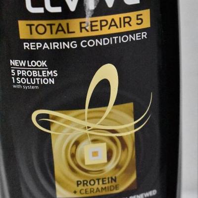 2 Pc Loreal Hair Products: Elvive Repair Conditioner & Lock it Hairspray - New