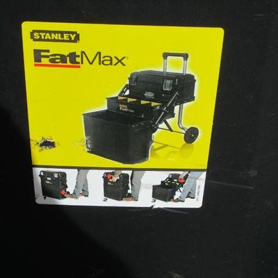 Lot 19 - Stanley Fat Max Folding Tool Box With Tools