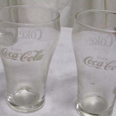 Lot 55 - Coca Cola - Pepsi Cola - Dr Pepper - Glasses & Bottles