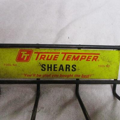 Lot 56 - True Temper Shears Metal Sign Rack